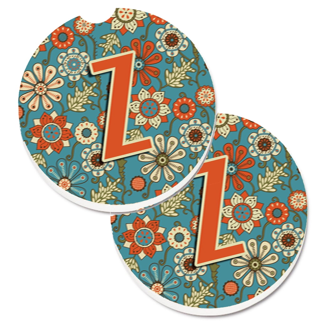 カロリナ 2袋 Set of 2 Cup Holder Car Coasters - Walmart.com