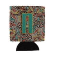 thumbnail image 1 of Carolines Treasures CJ2013-NCC Letter N Retro Tribal Alphabet Initial Can or Bottle Hugger  Can Hugger multicolor, 1 of 1