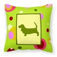 thumbnail image 1 of Carolines Treasures CK1011PW1414 Beagle Decorative   Canvas Fabric Pillow 14Hx14W multicolor, 1 of 4