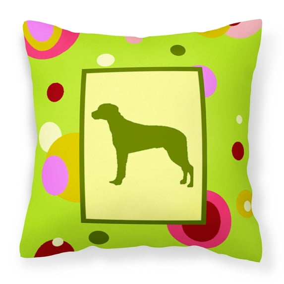 Carolines Treasures CK1070PW1414 Rhodesian Ridgeback Decorative Canvas Fabric Pillow 14Hx14W multicolor