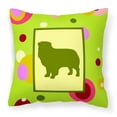 thumbnail image 1 of Carolines Treasures CK1111PW1414 Australian Shepherd Decorative   Canvas Fabric Pillow 14Hx14W multicolor, 1 of 4