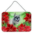 thumbnail image 1 of Carolines Treasures CK1310DS812 Schnauzer Poinsettas Wall or Door Hanging Prints  8x12 multicolor, 1 of 1