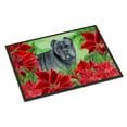thumbnail image 1 of Carolines Treasures CK1342MAT Cane Corso Poinsettas Door Mat Indoor Rug or Outdoor Welcome Mat 18x27 Doormat  27"L x, 1 of 4