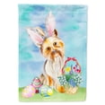 thumbnail image 1 of Carolines Treasures CK1372GF Yorkie Easter Bunny Flag Garden Size  Small multicolor, 1 of 2