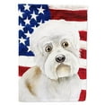 thumbnail image 1 of Carolines Treasures CK1386CHF Dandie Dinmont Patriotic Flag Canvas House Size  Large multicolor, 1 of 4