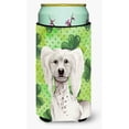 thumbnail image 1 of Carolines Treasures CK1401TBC Chinese Crested Shamrocks Tall Boy Beverage Insulator Hugger  Tall Boy multicolor, 1 of 1