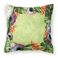 thumbnail image 1 of Carolines Treasures CK1698PW1414 Tropical Fabric Decorative Pillow, 14Hx14W, multicolor, 1 of 4