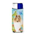 thumbnail image 1 of Carolines Treasures CK1867MUK Christmas Tree Rough Collie Michelob Ultra Hugger for slim cans  Slim Can multicolor, 1 of 3