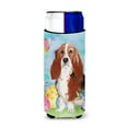 thumbnail image 1 of Carolines Treasures CK1927MUK Easter Eggs Basset Hound Michelob Ultra Hugger for slim cans  Slim Can multicolor, 1 of 3