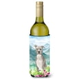 thumbnail image 1 of Carolines Treasures CK1997LITERK Mountian Flowers Staffordshire Bull Terrier Wine Bottle Beverage Insulator Hugger  Wine, 1 of 1