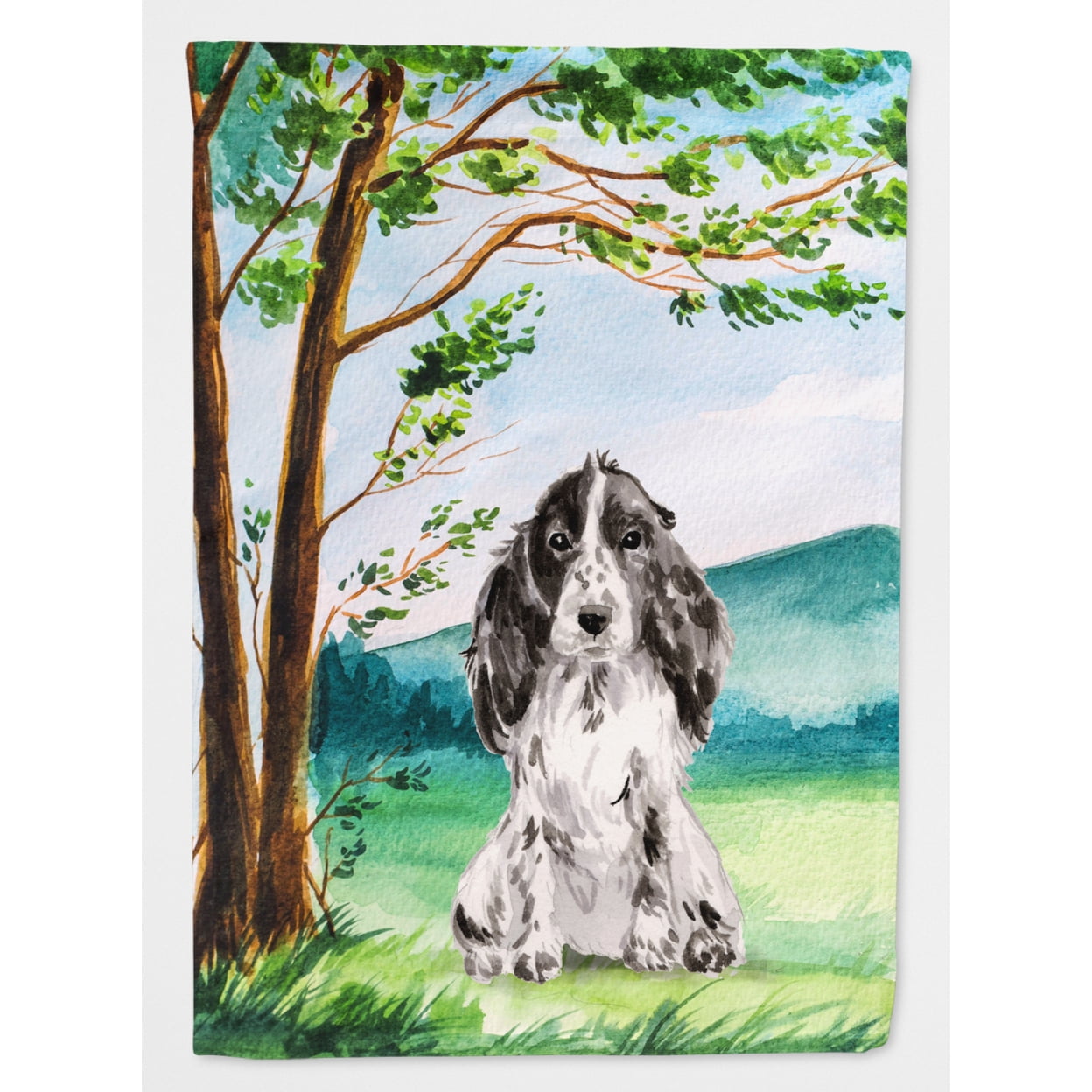 Tesoros De Caroline Ss8943ddm Springer Spaniel Plato Secado