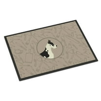 Carolines Treasures CK2189JMAT Great Dane In the Kitchen Door Mat Indoor Rug or Outdoor Welcome Mat 24x36 Doormat 36"L