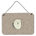 thumbnail image 1 of Carolines Treasures CK2199DS812 Old English Sheepdog In the Kitchen Wall or Door Hanging Prints  8x12 multicolor, 1 of 1