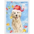 thumbnail image 1 of Carolines Treasures CK2479CHF Christmas Lights Golden Retriever Flag Canvas House Size  Large multicolor, 1 of 4