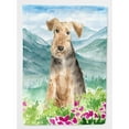 thumbnail image 1 of Carolines Treasures CK2516CHF Mountian Flowers Welsh Terrier Flag Canvas House Size  Large multicolor, 1 of 4