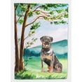 thumbnail image 1 of Carolines Treasures CK2562CHF Under the Tree Rottweiler Flag Canvas House Size  Large multicolor, 1 of 4
