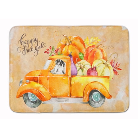 Carolines Treasures CK2617RUG Fall Harvest English Pointer Machine Washable Memory Foam Mat 19 X 27" multicolor price history and forecast - Caroline's Treasures CK2617RUG