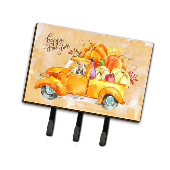 Fall Harvest Welsh Terrier Leash or Key Holder