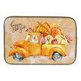 thumbnail image 1 of Fall Harvest Labrador Retriever Yellow Dish Drying Mat, 1 of 2
