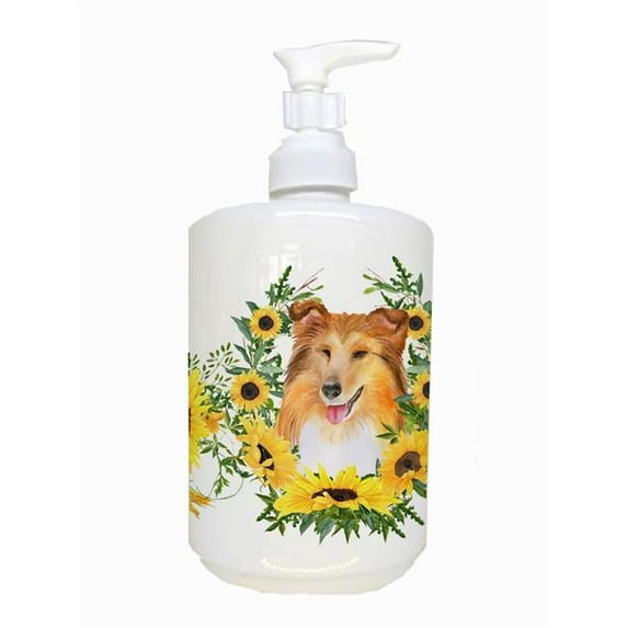 Carolines Treasures CK2912SOAP Sheltie Ceramic Soap Dispenser