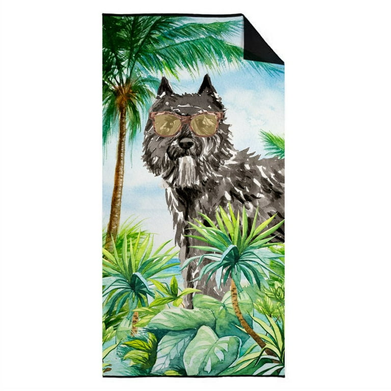 Bouvier des Flanders Hooded Blanket Bouvier des Flanders Hooded Blanket