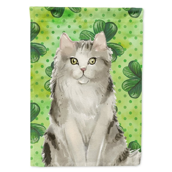 Carolines Treasures CK3066GF Ragamuffin Shamrock Flag Garden Size Small multicolor