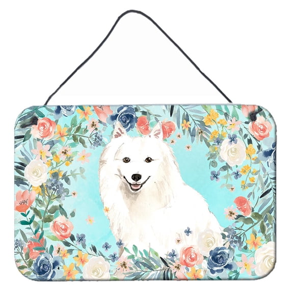 Japanese Spitz Wall or Door Hanging Prints