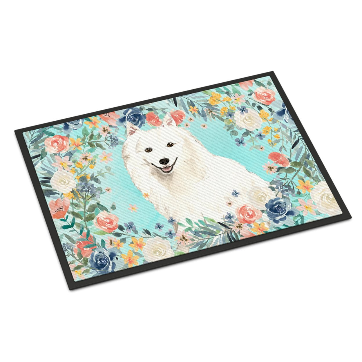 Japanese Spitz Door Mat