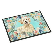 Carolines Treasures CK3426JMAT Goldendoodle Door Mat Indoor Rug or Outdoor Welcome Mat 24x36 Doormat 36"L x 24"W