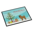 thumbnail image 1 of Carolines Treasures CK3439JMAT Tan Affenpinscher Christmas Tree Door Mat Indoor Rug or Outdoor Welcome Mat 24x36 Doormat, 1 of 4