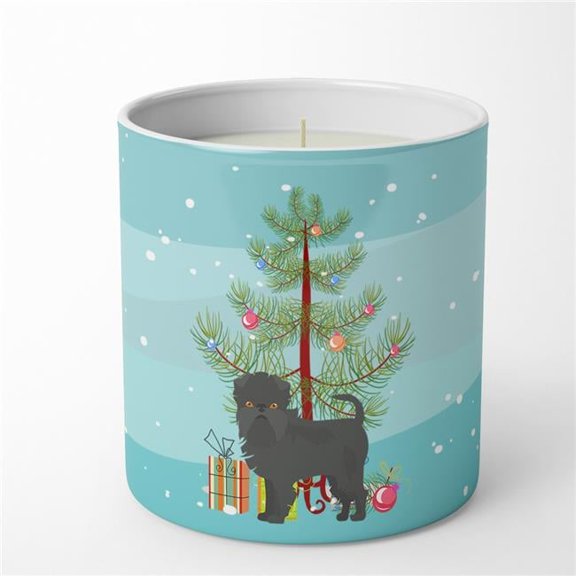 Carolines Treasures CK3440CDL 3.75 x 3.25 in. Unisex Affenpinscher Christmas Tree 10 oz Decorative Soy Candle