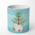 thumbnail image 1 of Carolines Treasures CK3441CDL 3.75 x 3.25 in. Unisex American Eskimo Christmas Tree 10 oz Decorative Soy Candle, 1 of 5
