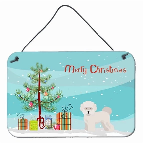 Bichon Fris� Christmas Tree Wall or Door Hanging Prints