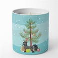 thumbnail image 1 of Carolines Treasures CK3447CDL 3.75 x 3.25 in. Unisex Chinese Crested Christmas Tree 10 oz Decorative Soy Candle, 1 of 5