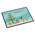 thumbnail image 1 of Pug Christmas Tree Door Mat, 1 of 4