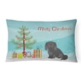 thumbnail image 1 of Carolines Treasures CK3505PW1216 Pekingese Christmas Tree Canvas Fabric Decorative Pillow, 12H x16W, multicolor, 1 of 4