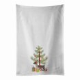 thumbnail image 1 of American Hairless Terrier Christmas Tree White Kitchen Towel Set of 2 19 in x 28 in, 1 of 3