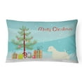 thumbnail image 1 of Carolines Treasures CK3569PW1216 Westie Christmas Tree Canvas Fabric Decorative Pillow, 12H x16W, multicolor, 1 of 4