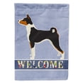 thumbnail image 1 of Carolines Treasures CK3576CHF Basenji Welcome Flag Canvas House Size  Large multicolor, 1 of 4