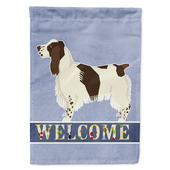 English Springer Spaniel Welcome Garden Flag