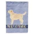 thumbnail image 1 of Carolines Treasures CK3608GF Labrador Retriever Welcome Flag Garden Size  Small multicolor, 1 of 3