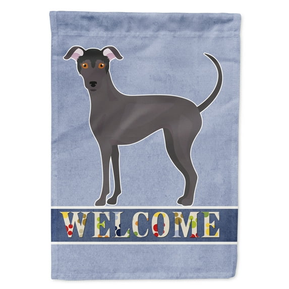 Carolines Treasures CK3634CHF Argentine Pila Dog Welcome Flag Canvas House Size Large multicolor