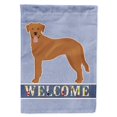 thumbnail image 1 of Goldador Welcome Garden Flag, 1 of 3