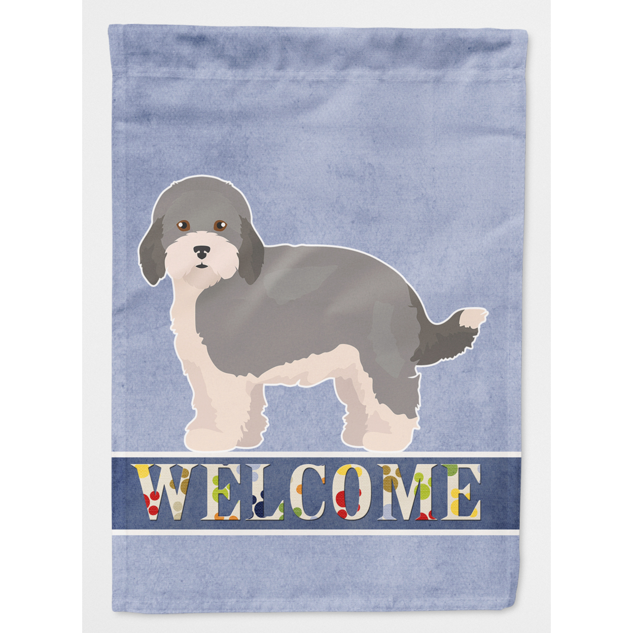 Havapoo #2 Welcome Flag Canvas House Size