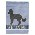 thumbnail image 1 of Carolines Treasures CK3761GF Black Maltipoo Welcome Flag Garden Size Small multicolor, 1 of 2