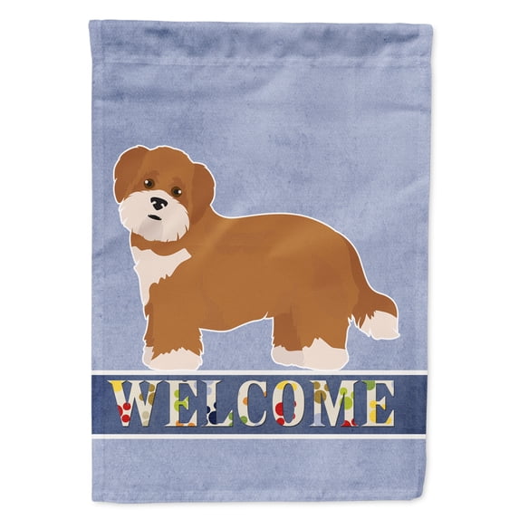 Shorkie #2 Welcome Garden Flag