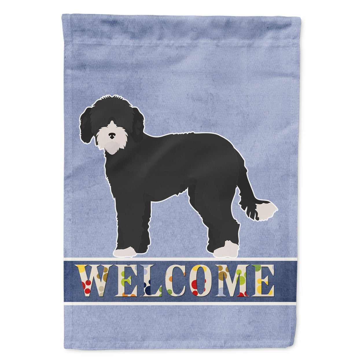 Carolines Treasures CK3787GF Whoodle 2 Welcome Flag Garden Size Small multicolor