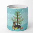 thumbnail image 1 of Carolines Treasures CK3817CDL 3.75 x 3.25 in. Unisex Black & Tan Chorkie Christmas Tree 10 oz Decorative Soy Candle, 1 of 5