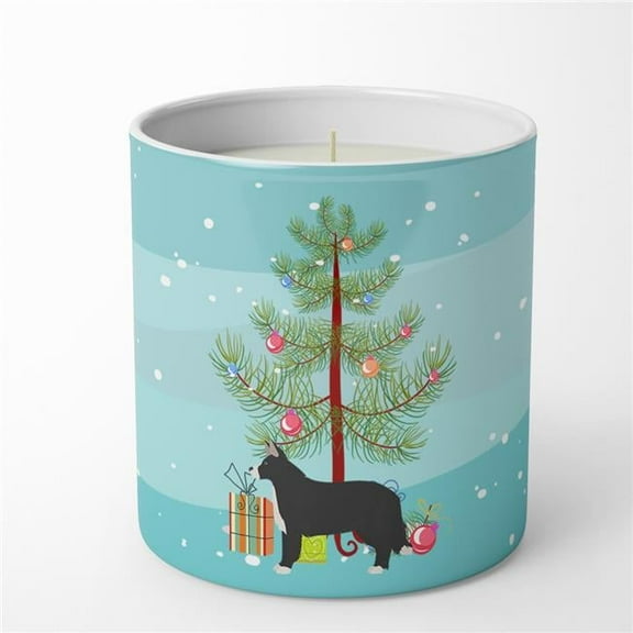 Carolines Treasures CK3873CDL 3.75 x 3.25 in. Unisex Shollie No.1 Christmas Tree 10 oz Decorative Soy Candle