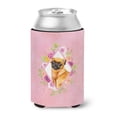 thumbnail image 1 of Carolines Treasures CK4185CC Brabant Griffon Pink Flowers Can or Bottle Hugger Can Hugger multicolor, 1 of 5